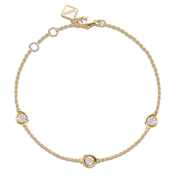 Yellow Gold Diamond Bracelet